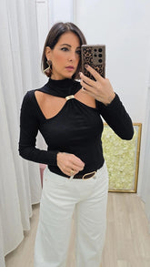 Maglia Farfalla Nera